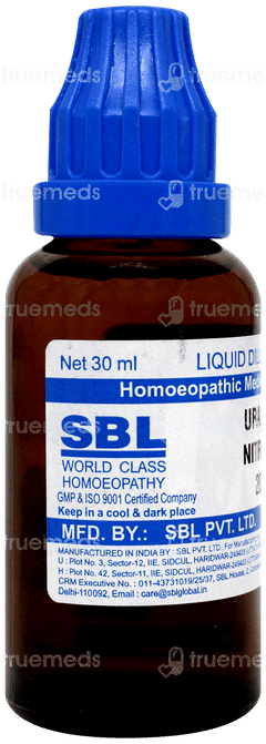 Sbl Uranium Nitricum 200c Dilution 30ml