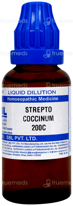 Sbl Streptococcinum 200 C Dilution 30 Ml Sbl Streptococcinum 200 C Dilution 30 Ml
