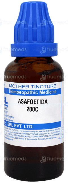 Sbl Asafoetida 200c Dilution 30ml