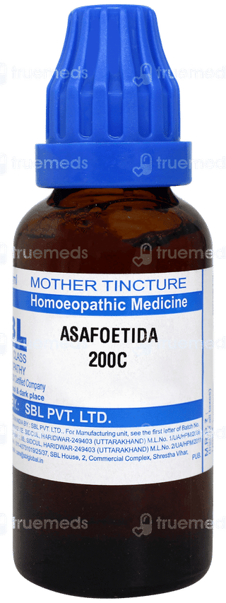 Sbl Asafoetida 200c Dilution 30ml
