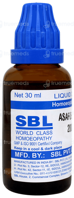 Sbl Asafoetida 200c Dilution 30ml