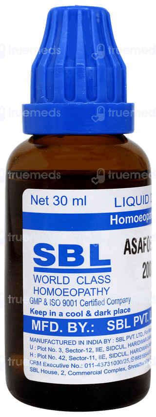 Sbl Asafoetida 200c Dilution 30ml