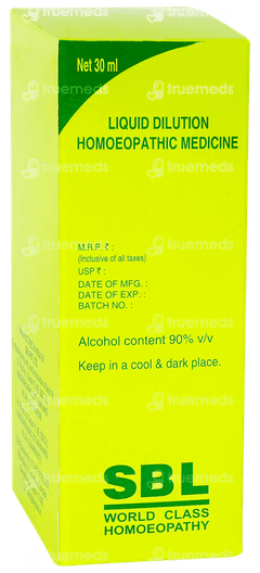 Sbl Antimonium Tartaricum 200c Dilution 30ml
