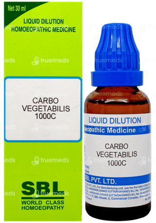 Sbl Carbo Vegetabilis 1000 C Dilution 30 ML