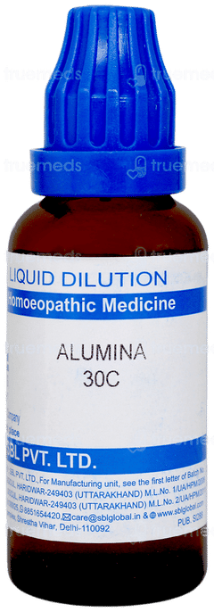 Sbl Alumina 30c Dilution 30ml