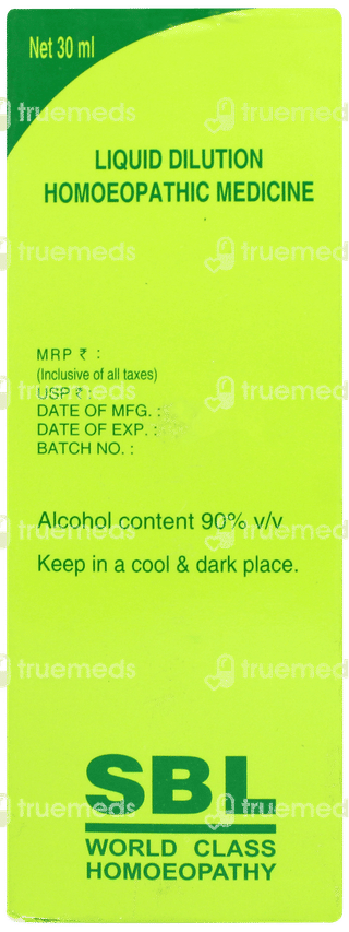 Sbl Sepia 1000c Dilution 30ml