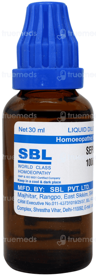 Sbl Sepia 1000c Dilution 30ml