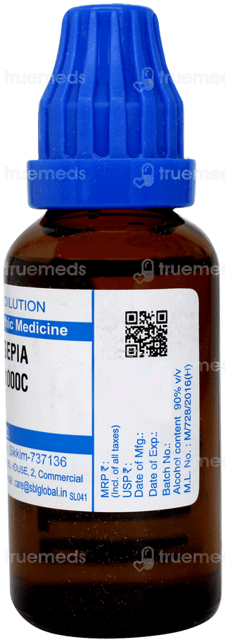 Sbl Sepia 1000c Dilution 30ml