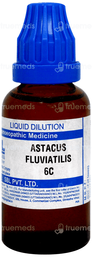 Sbl Astacus Fluviatilis 6C Dilution 30Ml
