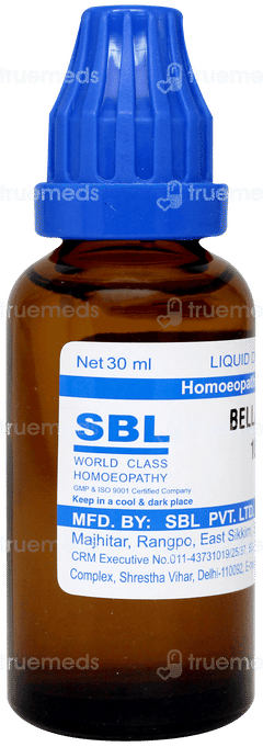 Sbl Belladonna 1000c Dilution 30ml