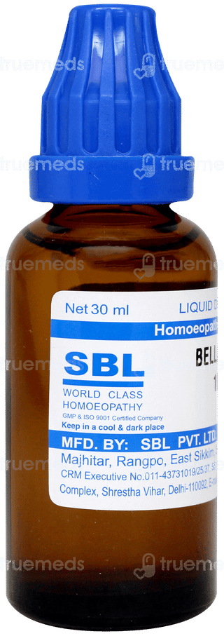 Sbl Belladonna 1000c Dilution 30ml
