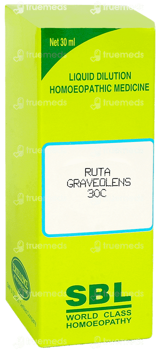 Sbl Ruta Graveolens 30 C Dilution 30 ML