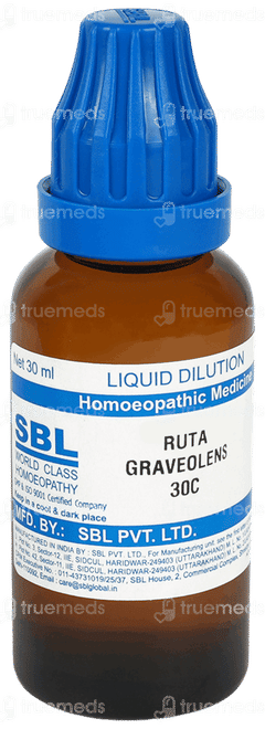 Sbl Ruta Graveolens 30c Dilution 30ml