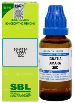 Sbl Ignatia Amara 30c Dilution 30ml