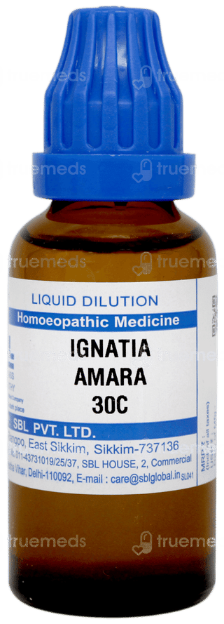 Sbl Ignatia Amara 30c Dilution 30ml