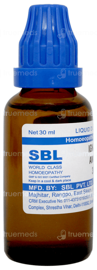 Sbl Ignatia Amara 30c Dilution 30ml