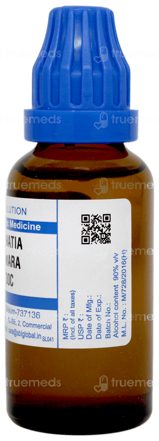 Sbl Ignatia Amara 30c Dilution 30ml