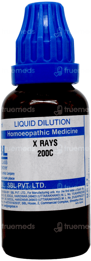 Sbl X Ray 200 C Dilution 30 ML