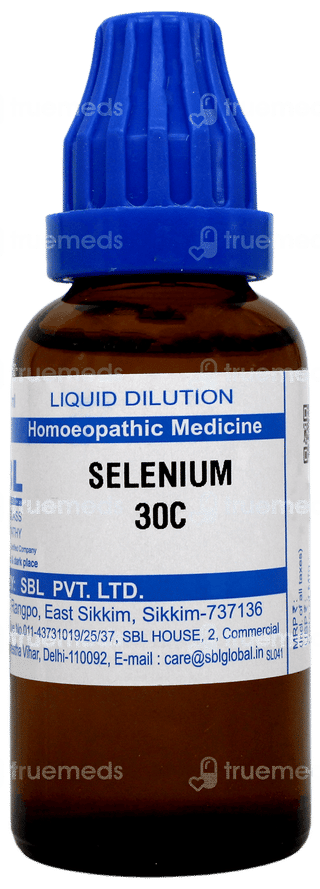 Sbl Selenium 30c Dilution 30ml