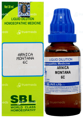 Sbl Arnica Montana 6c Dilution 30ml