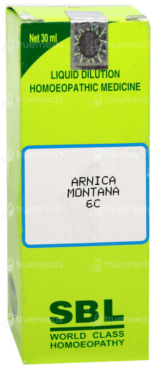 Sbl Arnica Montana 6c Dilution 30ml