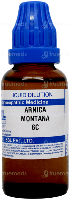Sbl Arnica Montana 6c Dilution 30ml