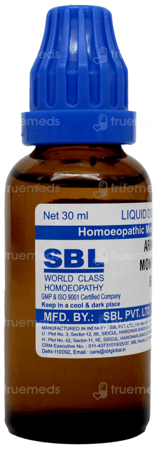Sbl Arnica Montana 6c Dilution 30ml