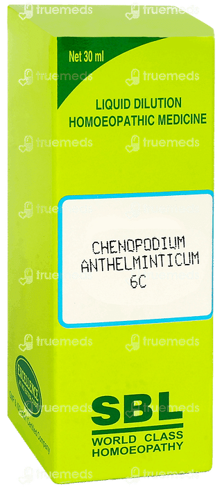 Sbl Chenopodium Anthelminticum 6c Dilution 30ml