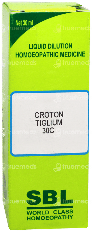 Sbl Croton Tiglium 30c Dilution 30ml