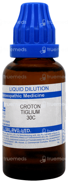 Sbl Croton Tiglium 30c Dilution 30ml