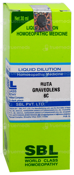 Sbl Ruta Graveolens 6C Dilution 30Ml