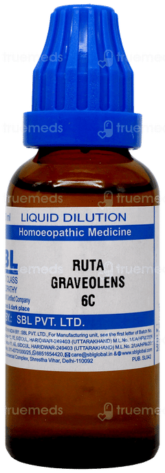 Sbl Ruta Graveolens 6C Dilution 30Ml