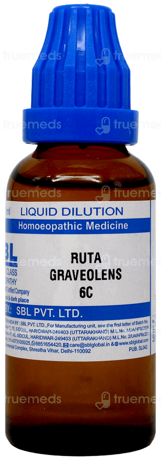 Sbl Ruta Graveolens 6C Dilution 30Ml