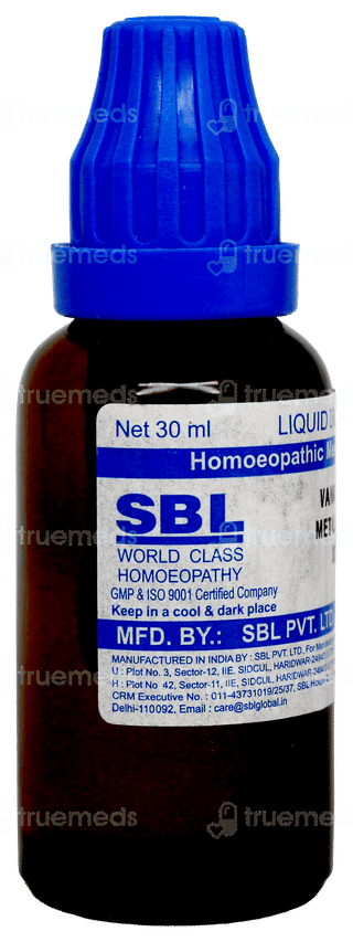 Sbl Vanadium Metallicum 30 C Dilution 30 ML