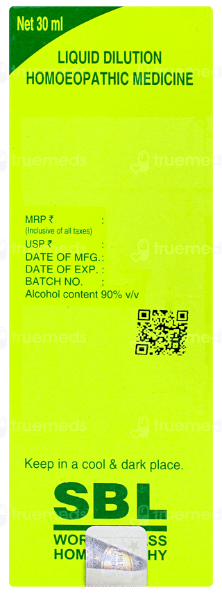 Sbl Hydrastis Canadensis 30c Dilution 30ml