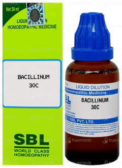 Sbl Bacillinum 30C Dilution 30Ml Sbl Bacillinum 30C Dilution 30Ml