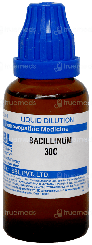 Sbl Bacillinum 30C Dilution 30Ml