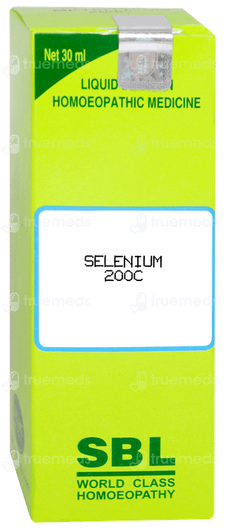 Sbl Selenium 200 C Dilution 30 ML