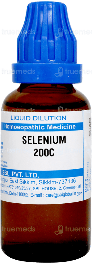 Sbl Selenium 200 C Dilution 30 ML