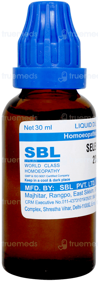 Sbl Selenium 200 C Dilution 30 ML