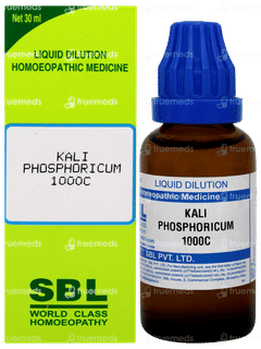 Sbl Kali Phosphoricum 1000c Dilution 30ml
