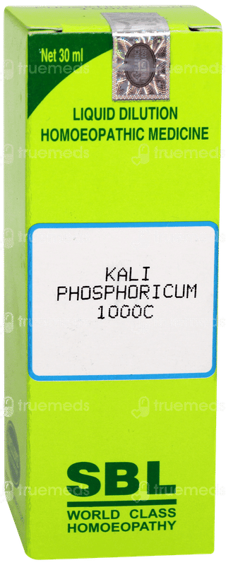Sbl Kali Phosphoricum 1000c Dilution 30ml