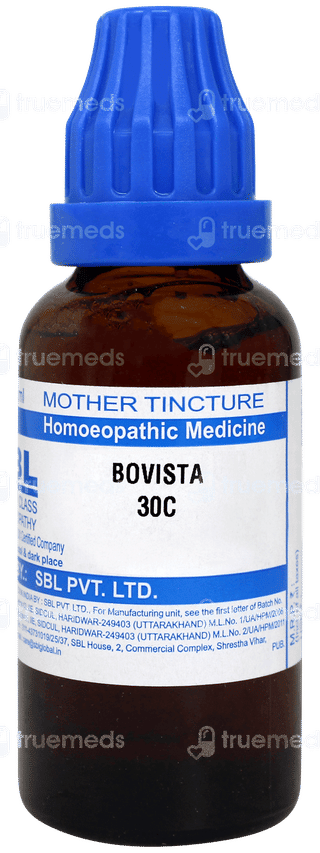 Sbl Bovista 30 C Dilution 30 ML