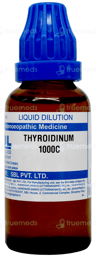 Sbl Thyroidinum 1000c Dilution 30ml