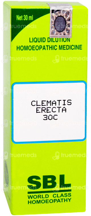 Sbl Clematis Erecta 30c Dilution 30ml
