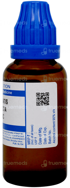 Sbl Clematis Erecta 30c Dilution 30ml