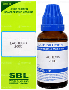 Sbl Lachesis 200c Dilution 30ml