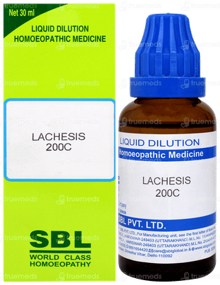 Sbl Lachesis 200c Dilution 30ml