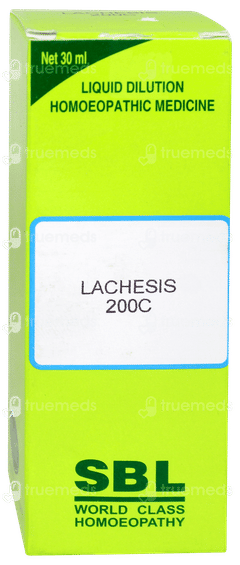 Sbl Lachesis 200c Dilution 30ml