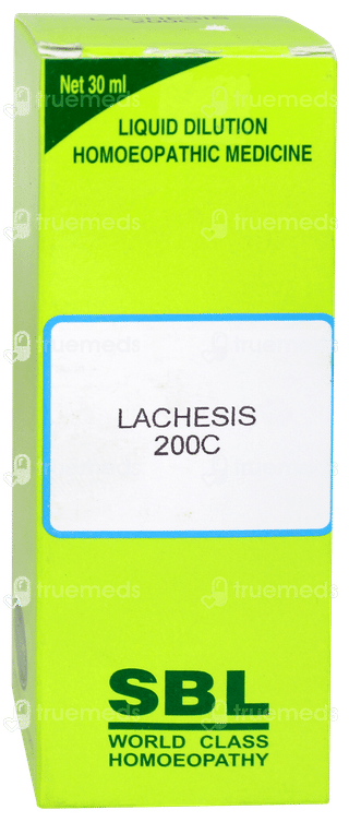 Sbl Lachesis 200c Dilution 30ml